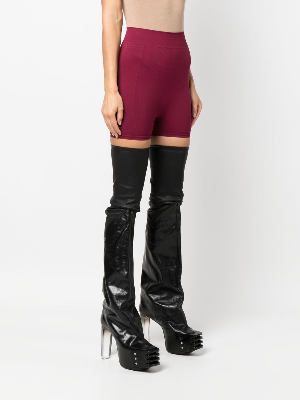Rick Owens Fuchsia Shorts