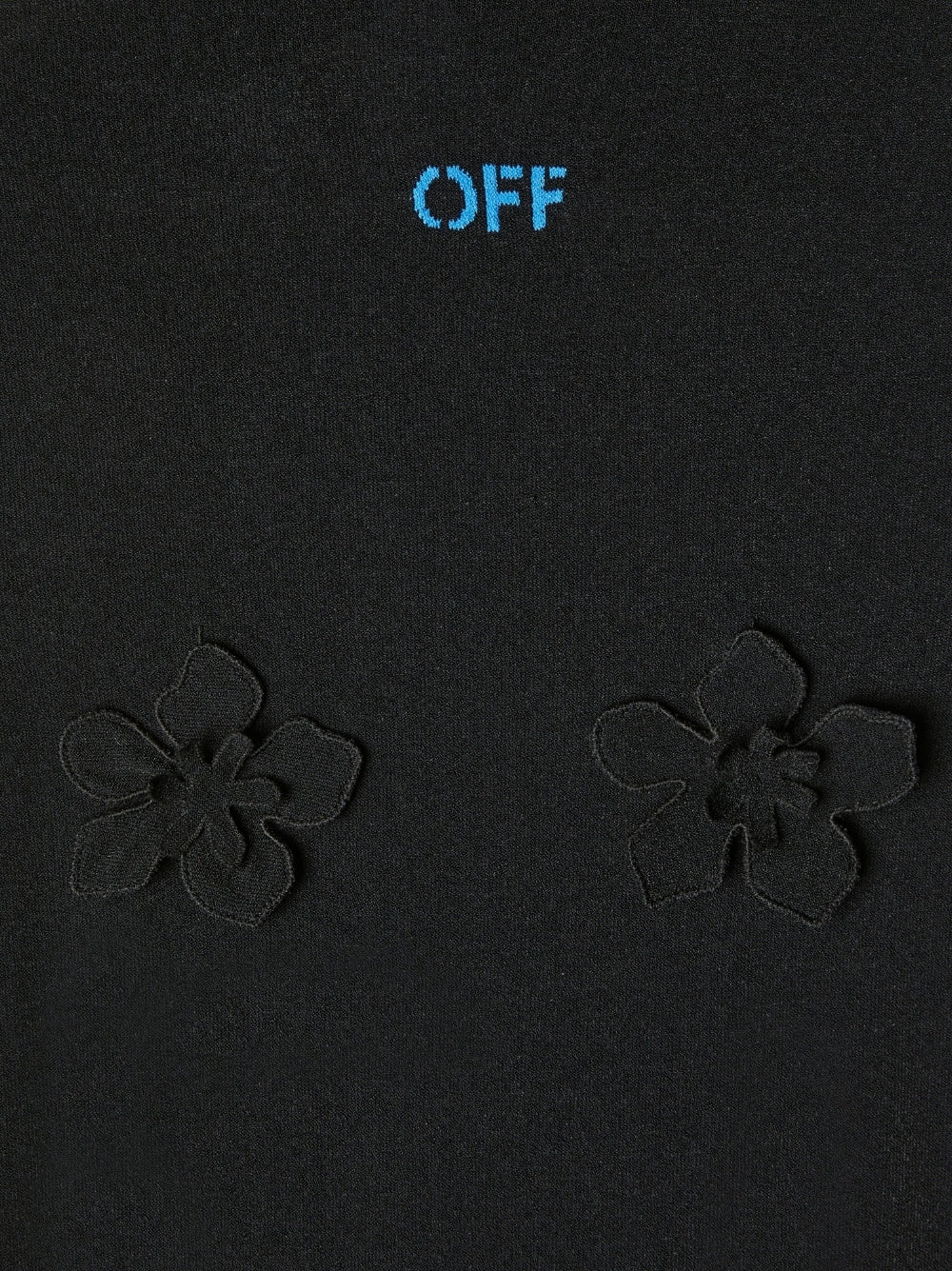 Off White Black Dress