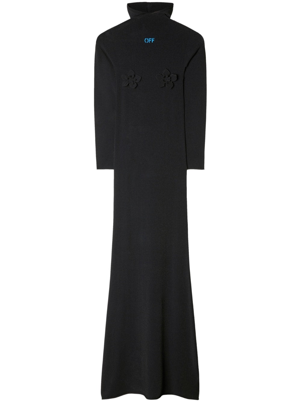 Off White Black Dress