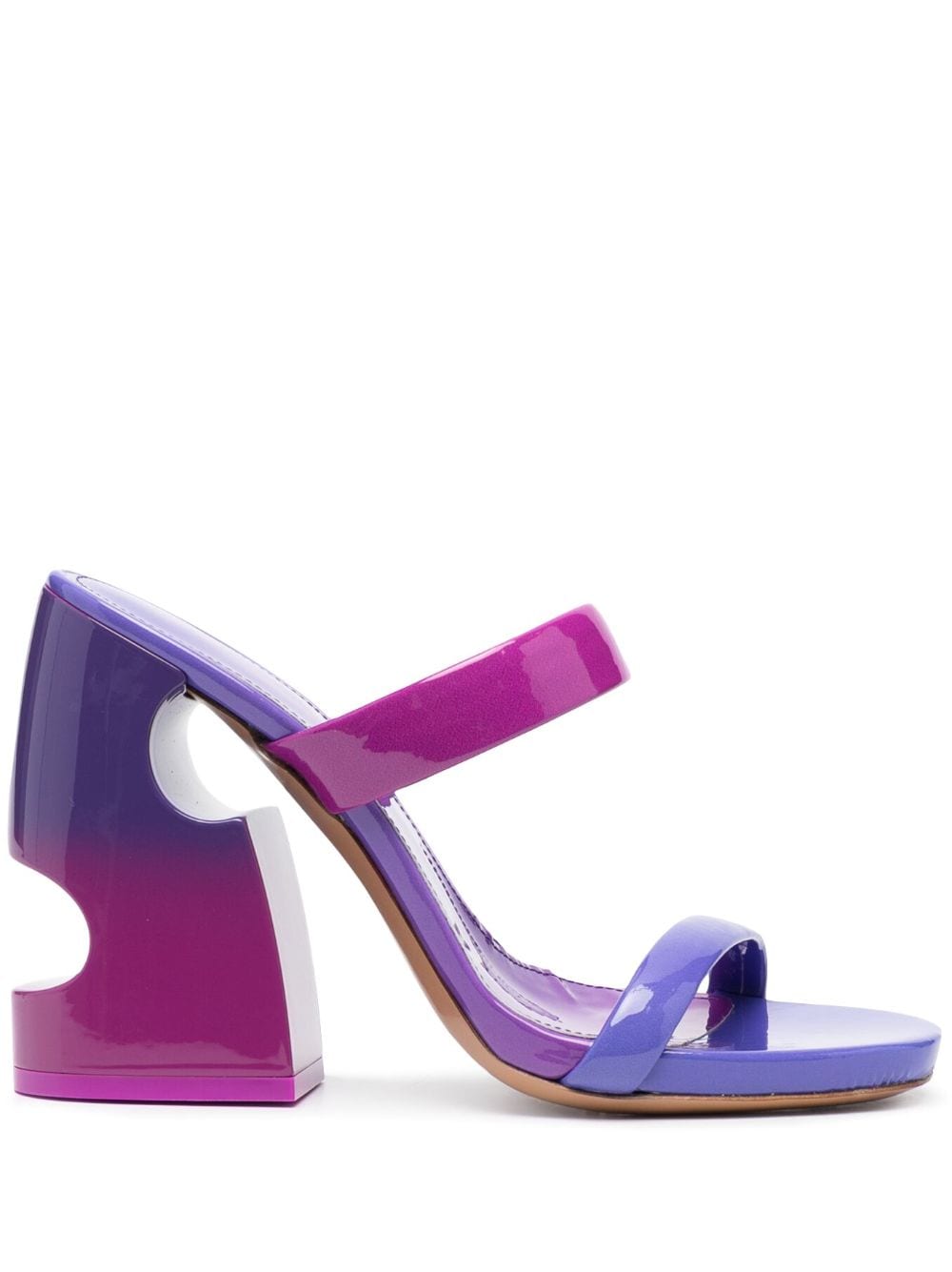Off White Fuchsia Sandals