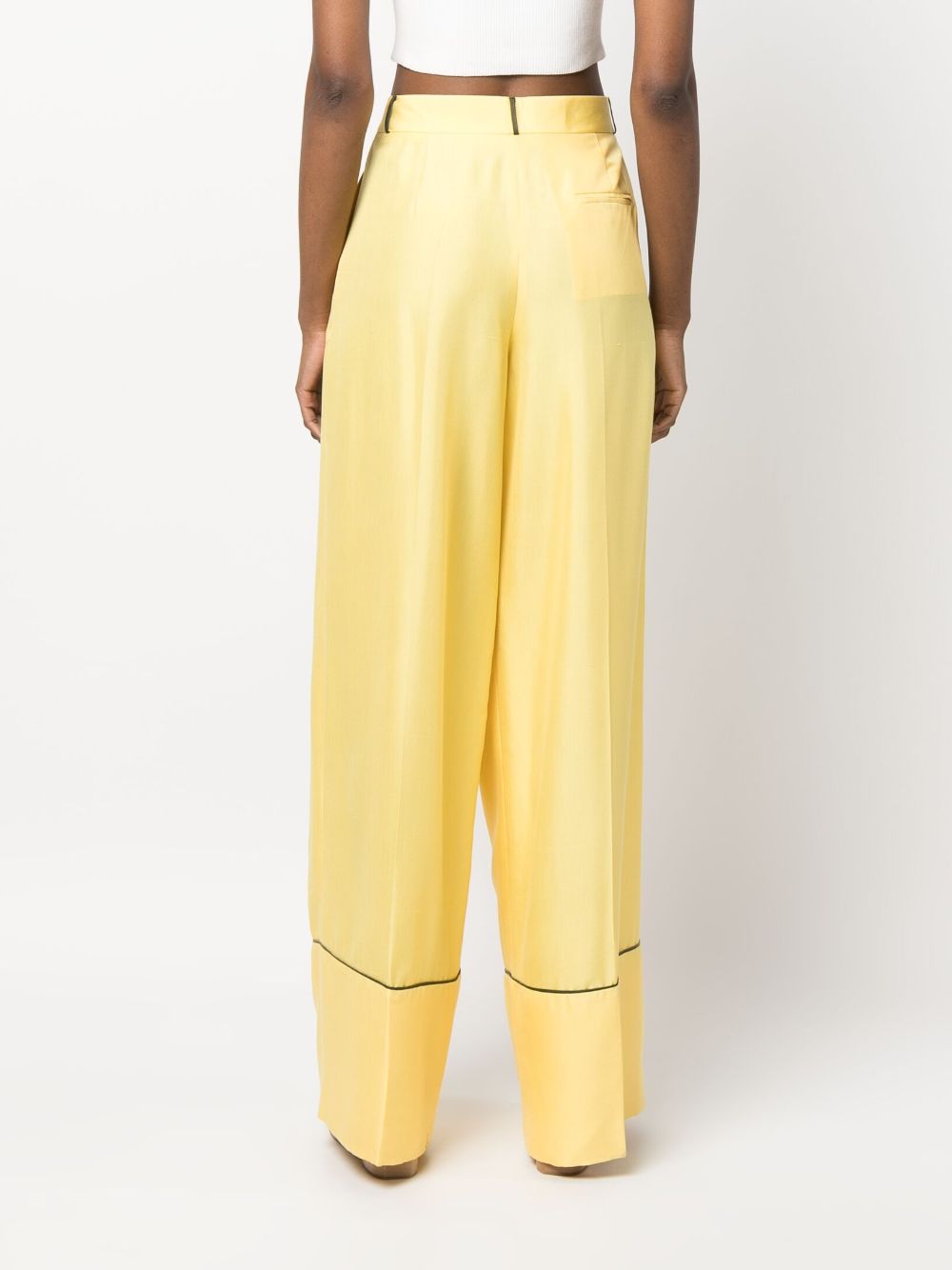 Bally Yellow Trousers