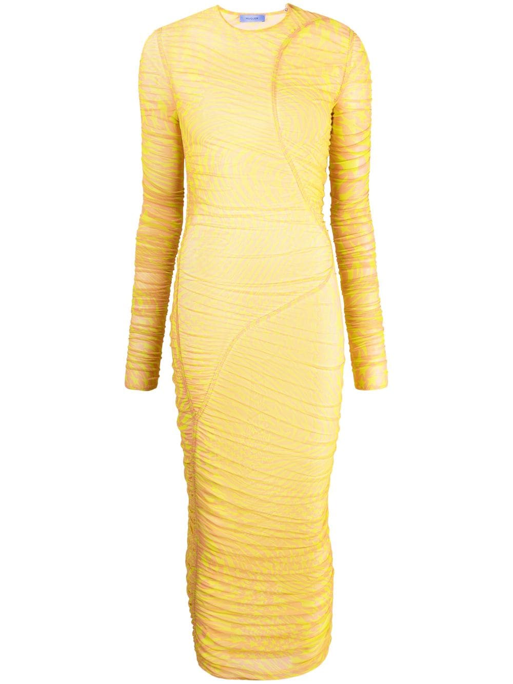 Mugler Green Dress