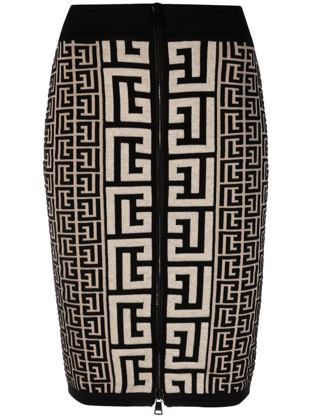 Balmain Black Skirt