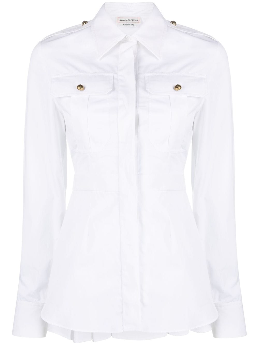 Alexander Mcqueen White Shirt