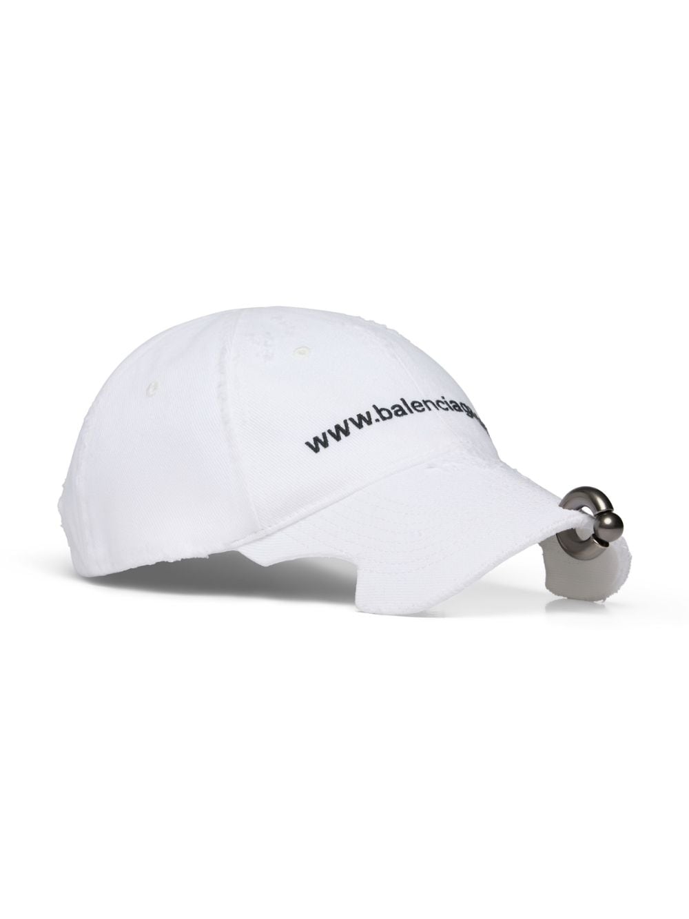 Balenciaga Embroidered-Logo Six-Panel Cap