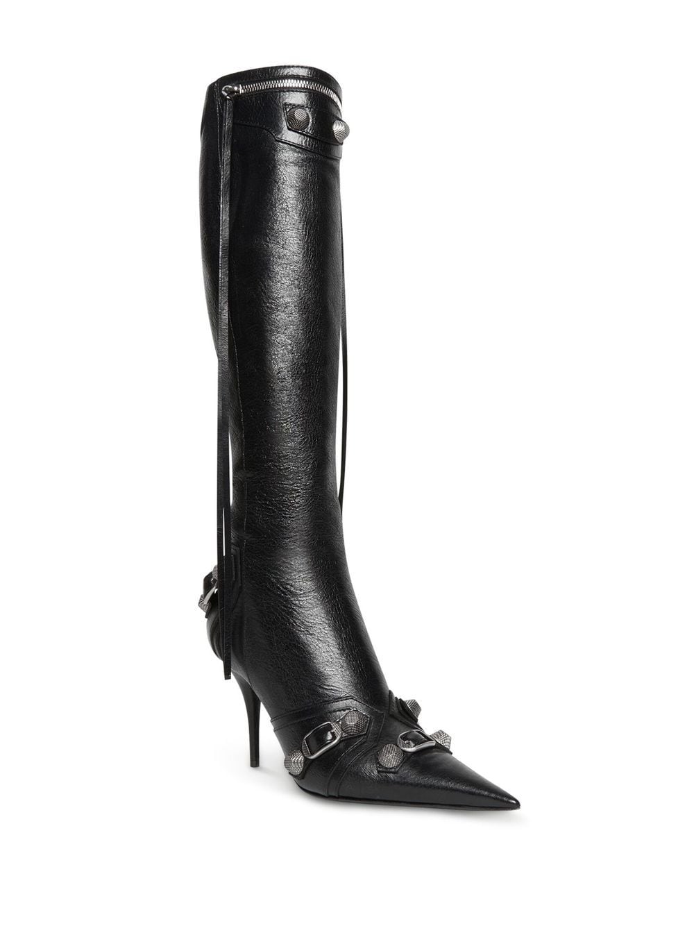 Balenciaga Cagole 90Mm Knee-High Boots