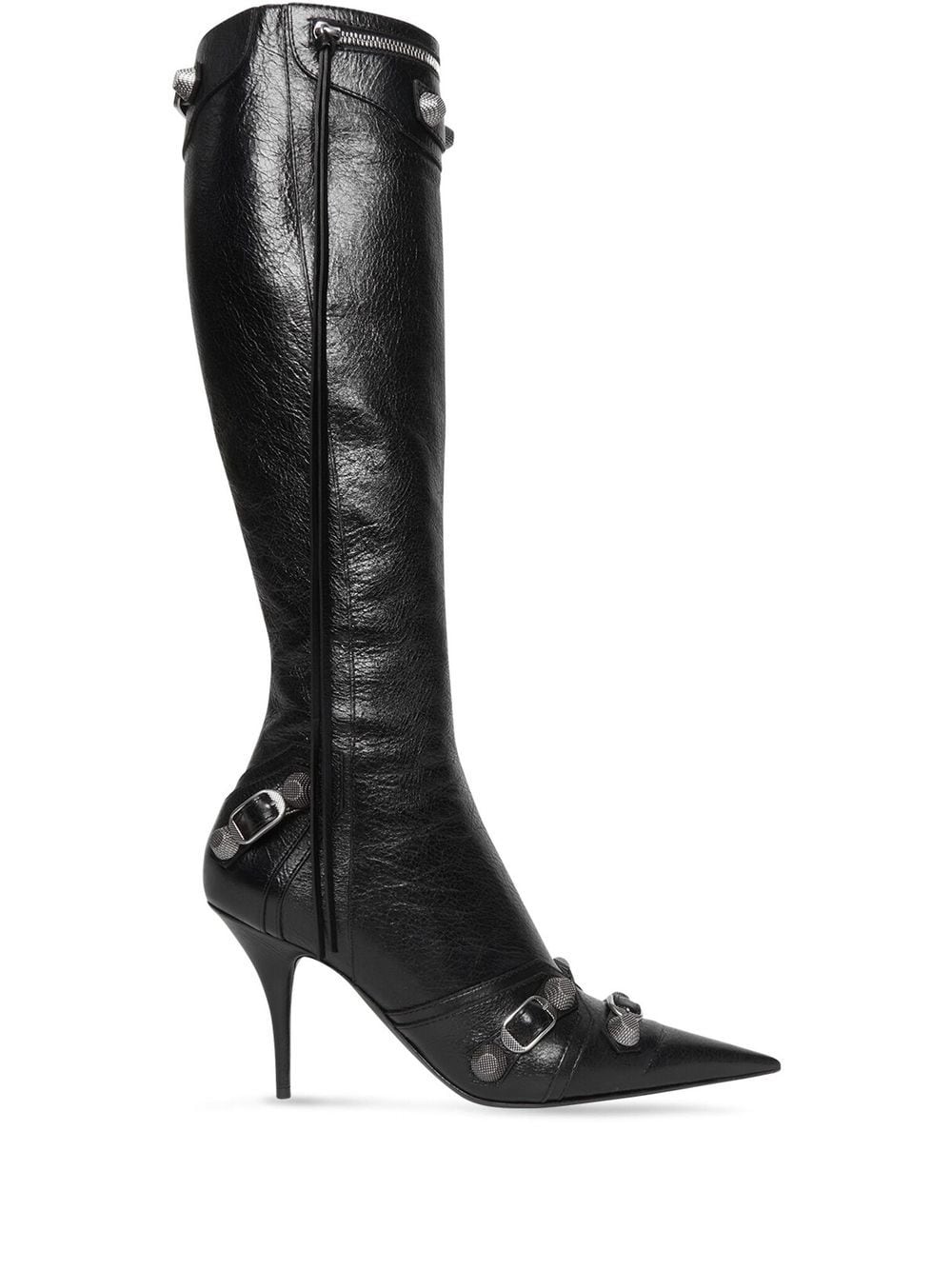 Balenciaga Cagole 90Mm Knee-High Boots