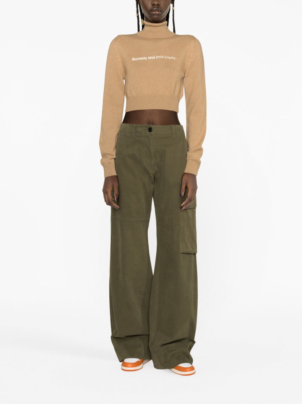 Palm Angels Camel Sweater