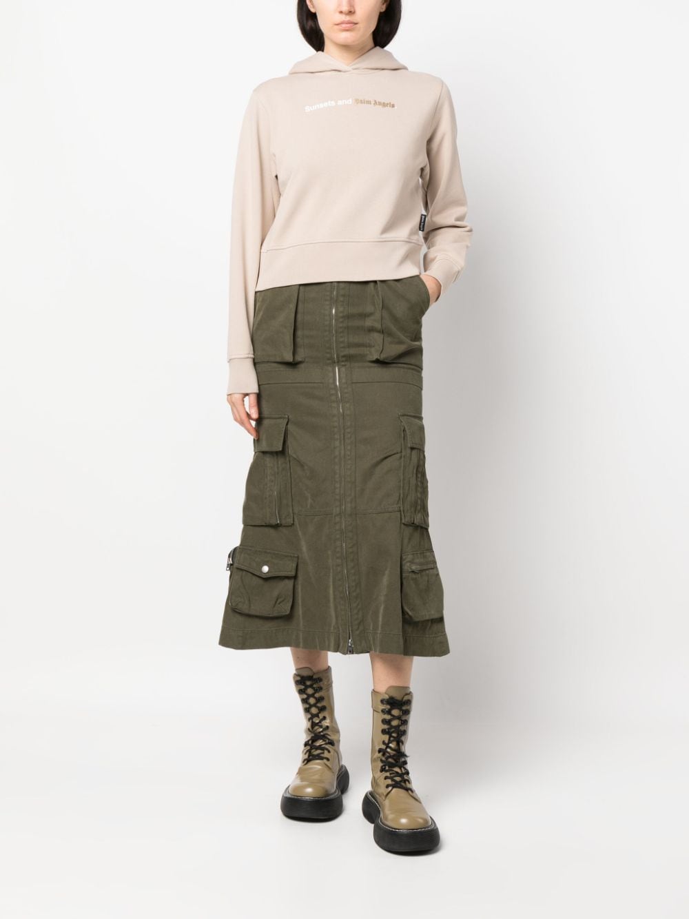 Palm Angels Beige Sweater