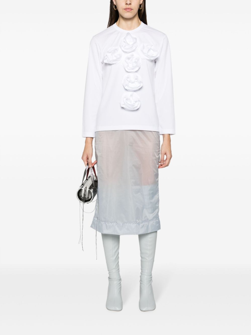 Maison Margiela Clear Blue Skirt
