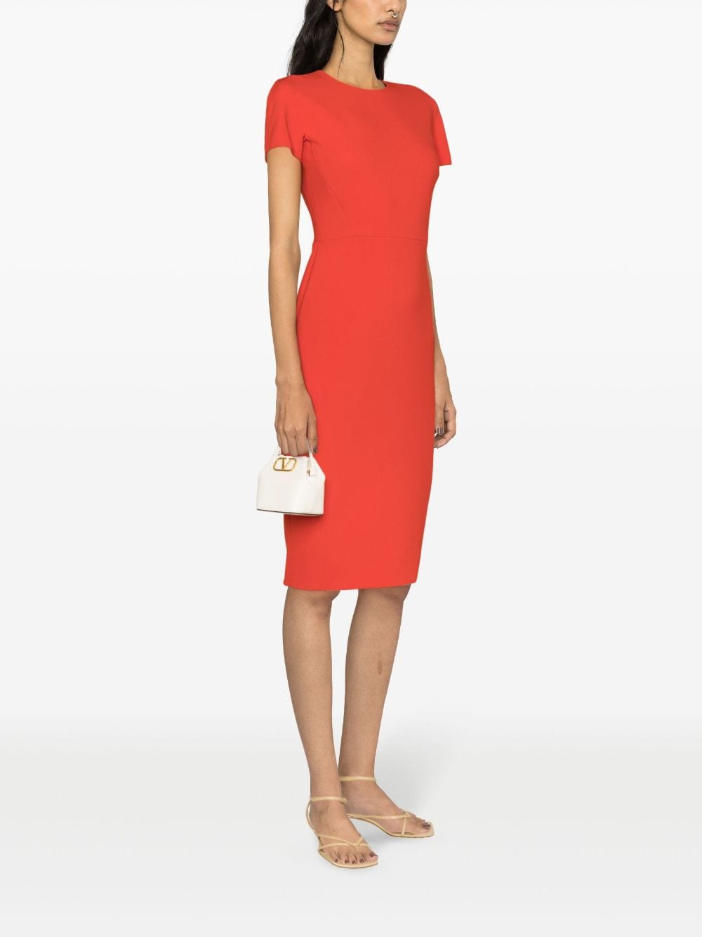 Victoria Beckham Red Dress