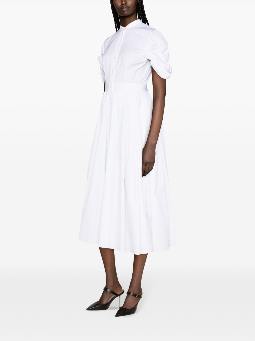 Alexander Mcqueen White Dress