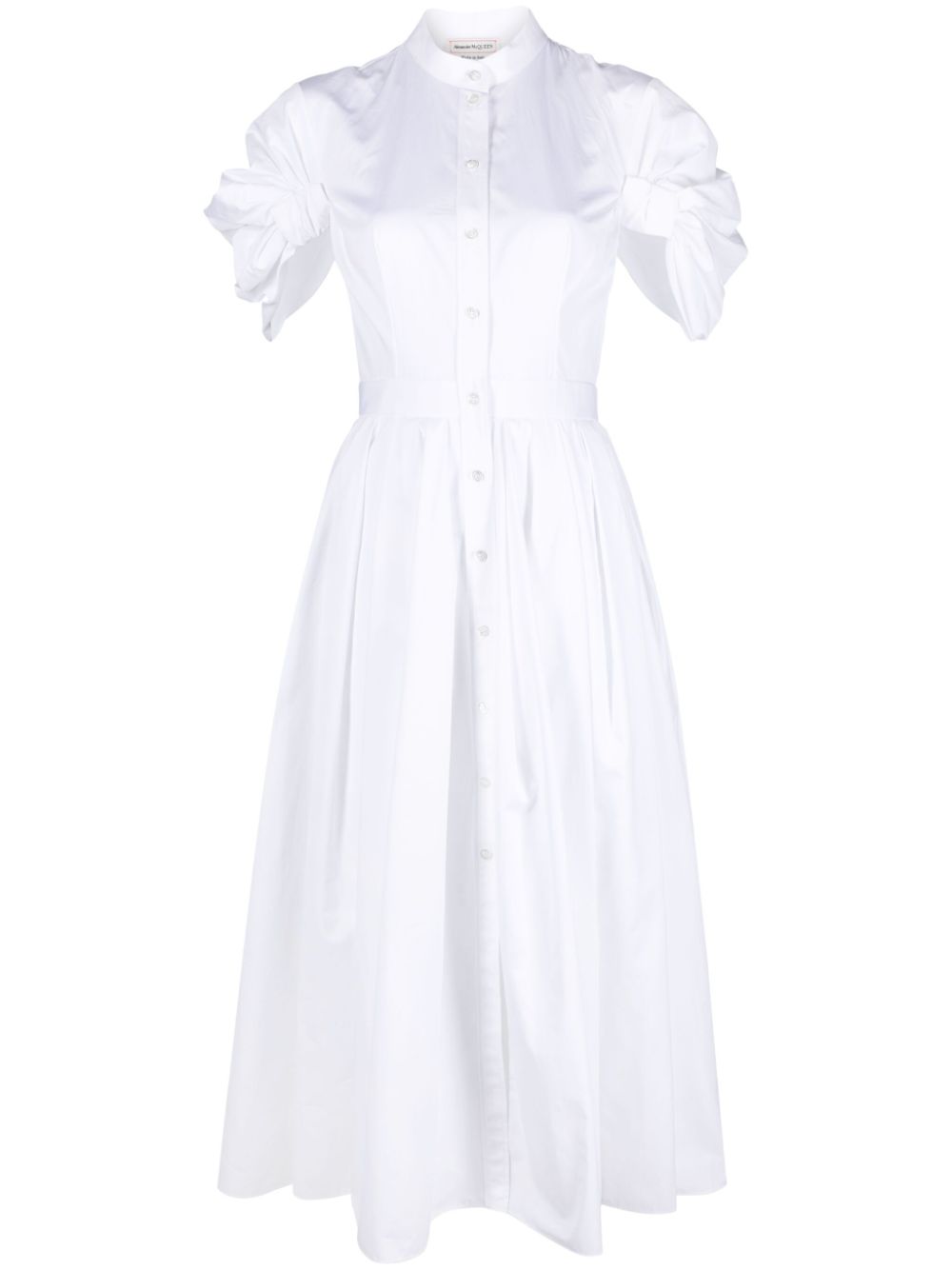Alexander Mcqueen White Dress