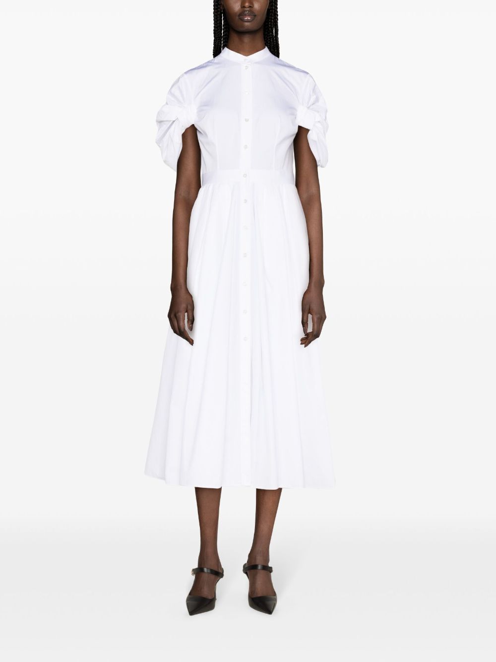 Alexander Mcqueen White Dress