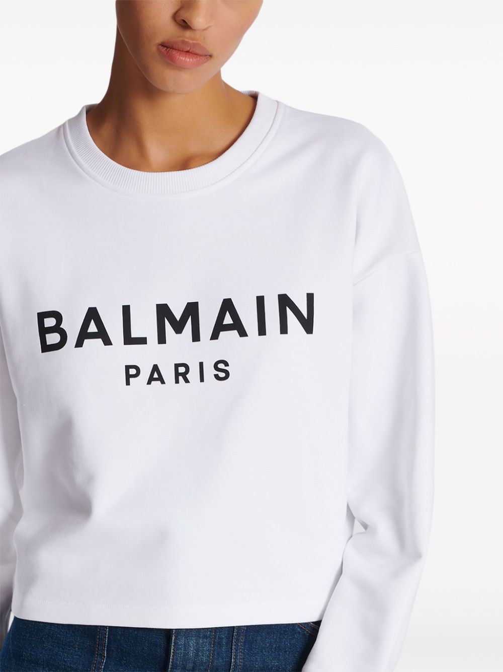 Balmain White Sweater