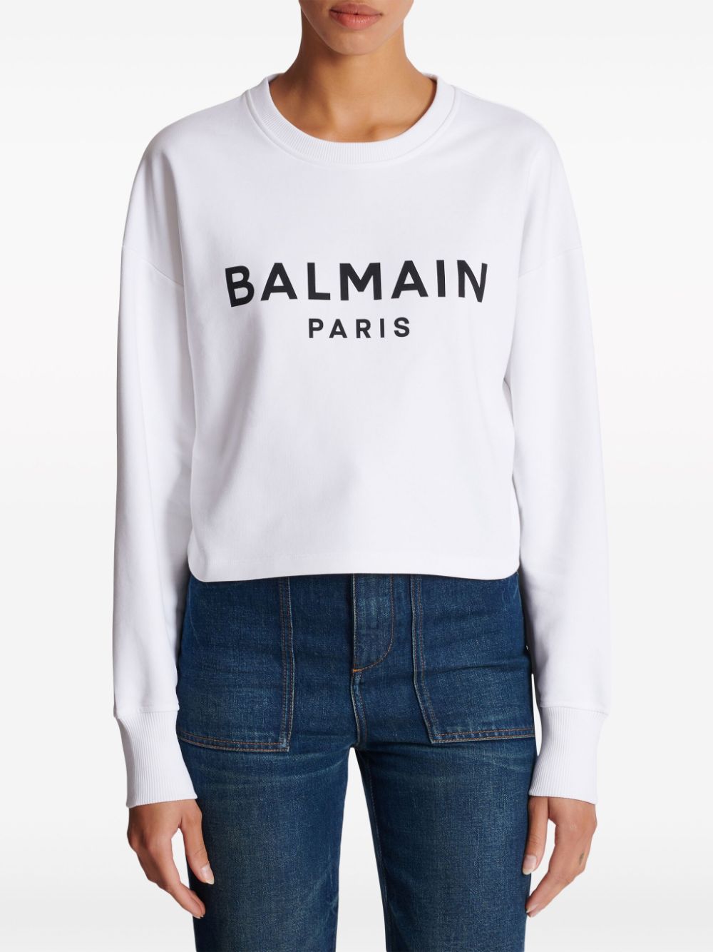 Balmain White Sweater