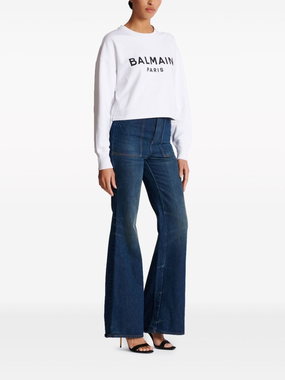 Balmain White Sweater