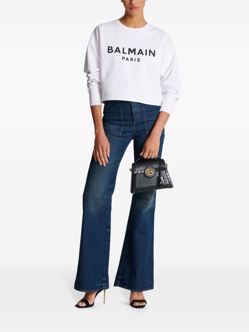 Balmain White Sweater