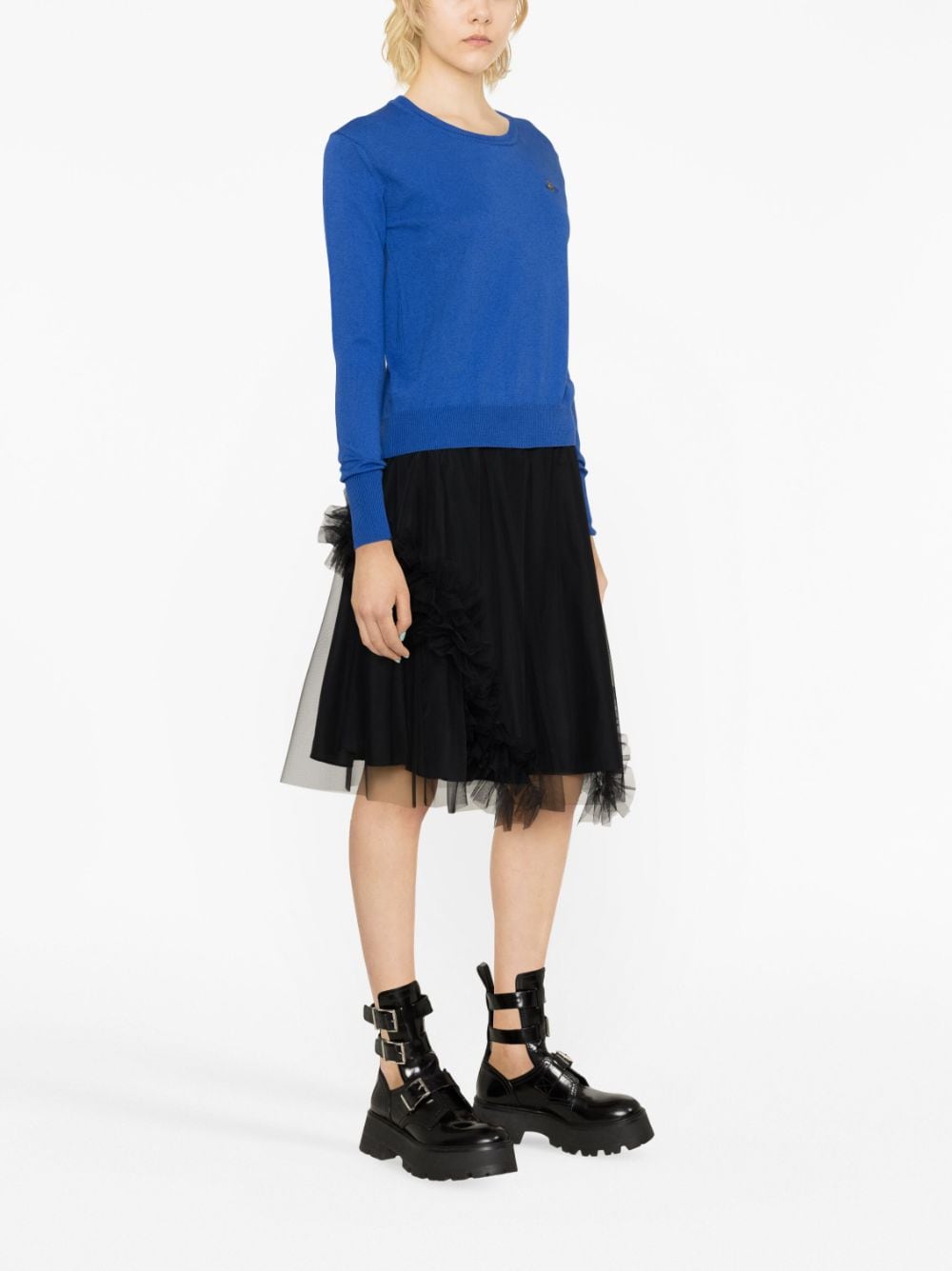 Vivienne Westwood Blue Sweater - Tops - For Women - GlamSteals