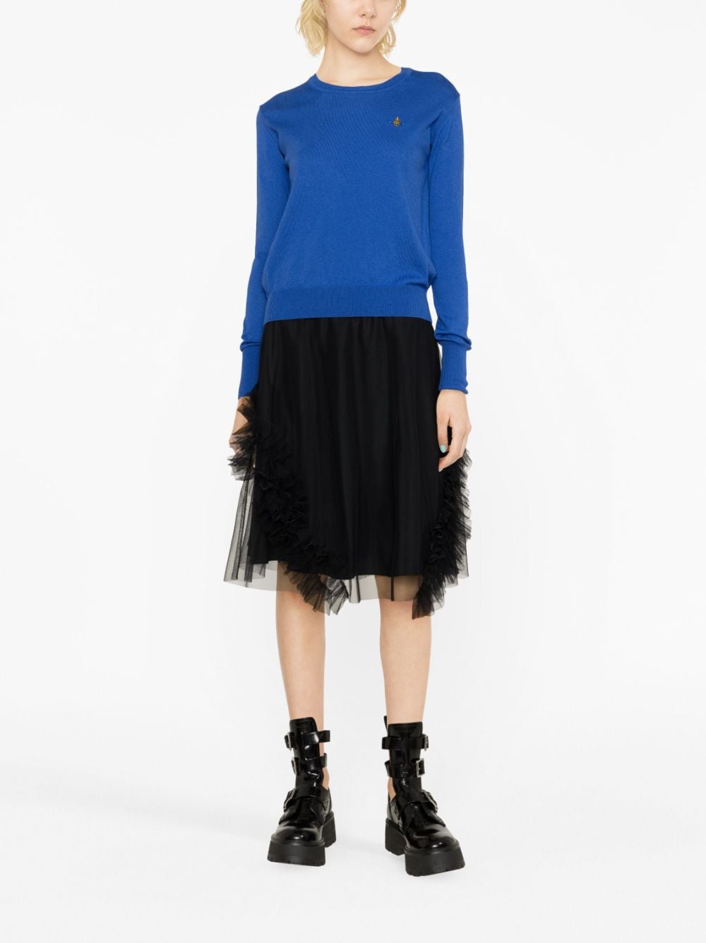 Vivienne Westwood Blue Sweater - Tops - For Women - GlamSteals