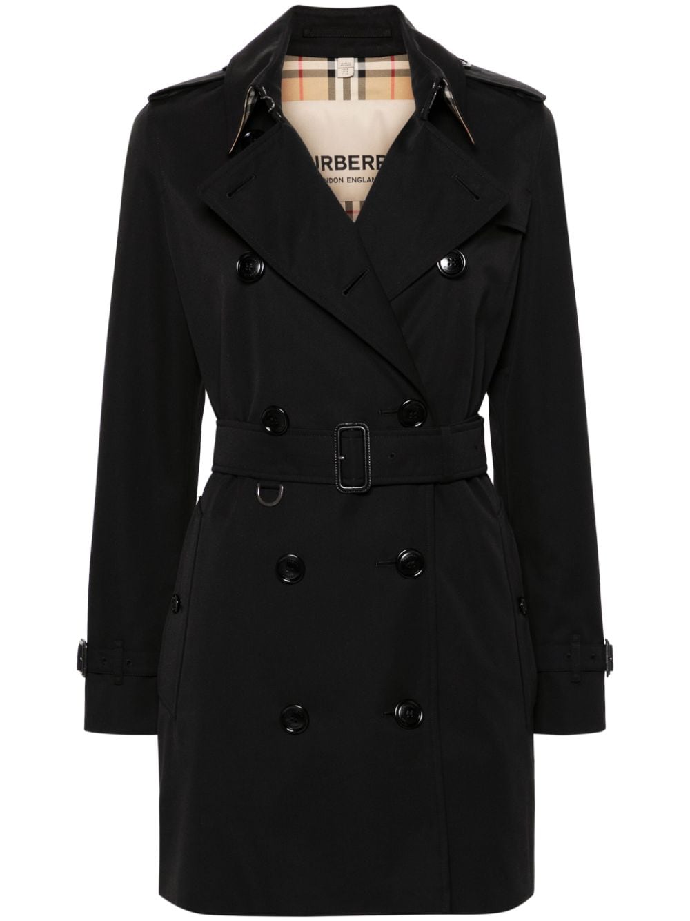 Burberry Black Coat Glam Steals