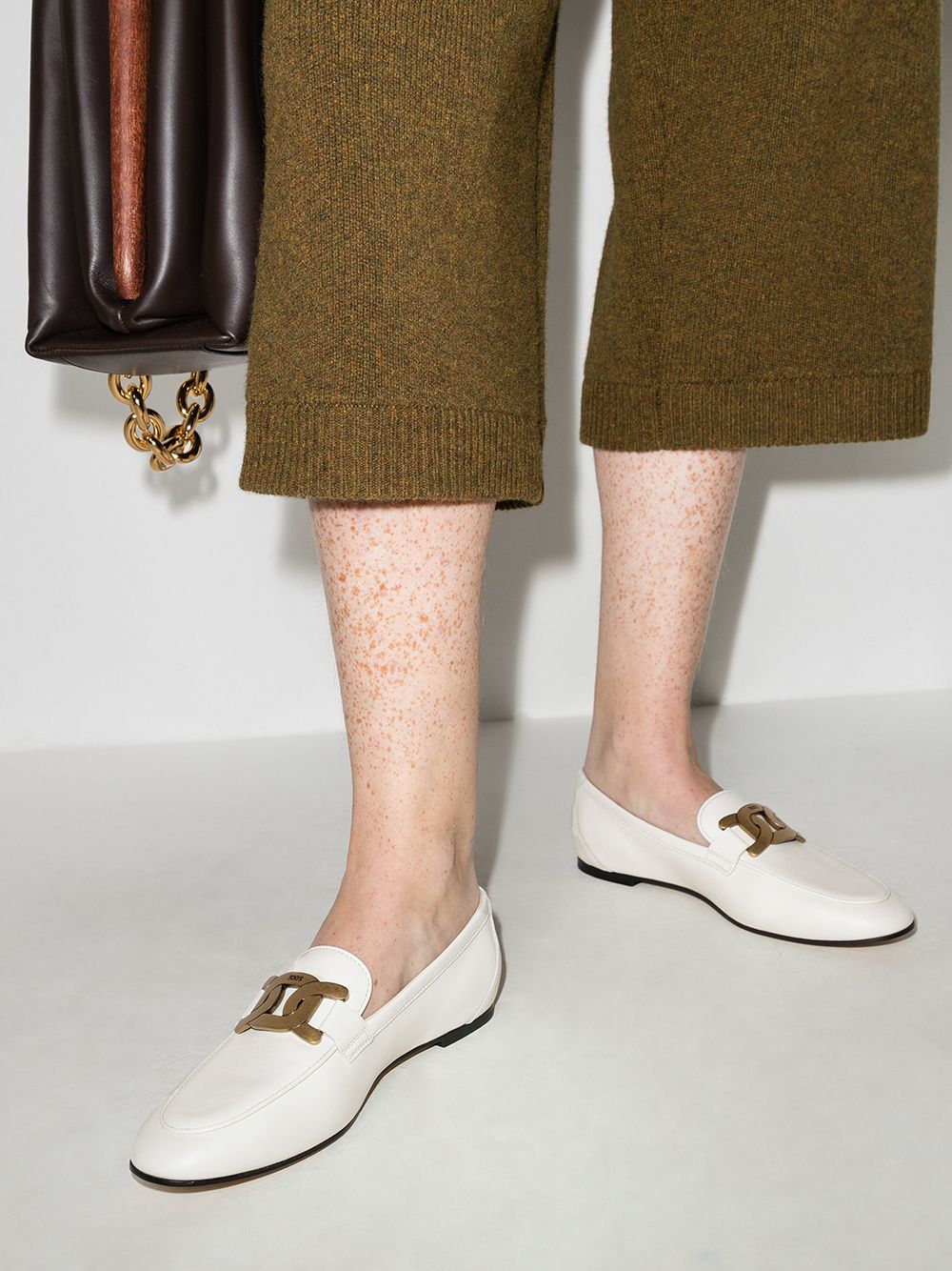 Tods Flat Shoes White