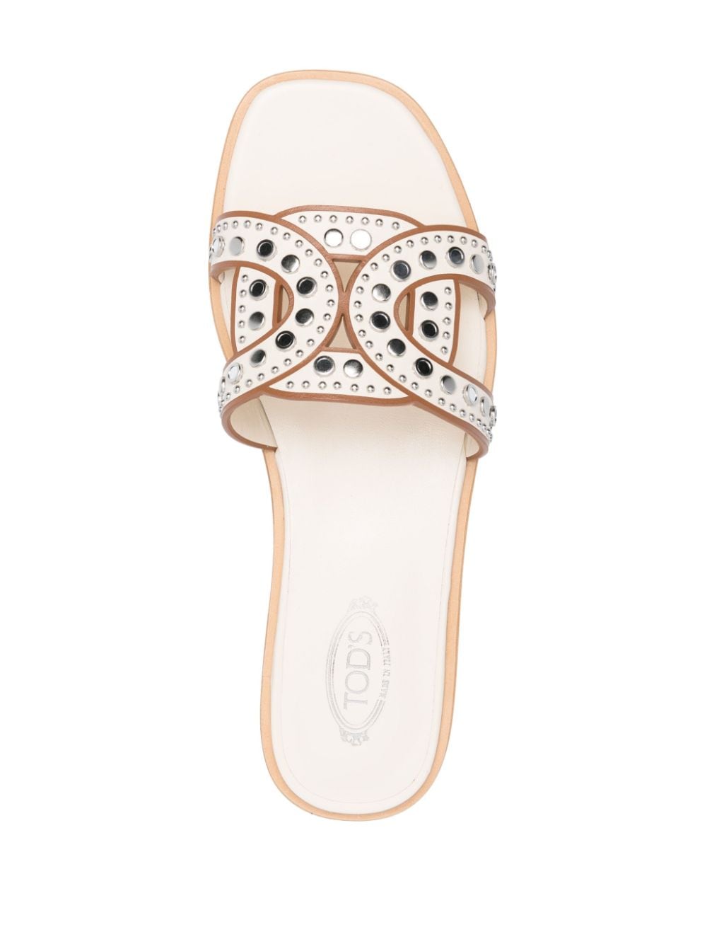 Tods White Sandals