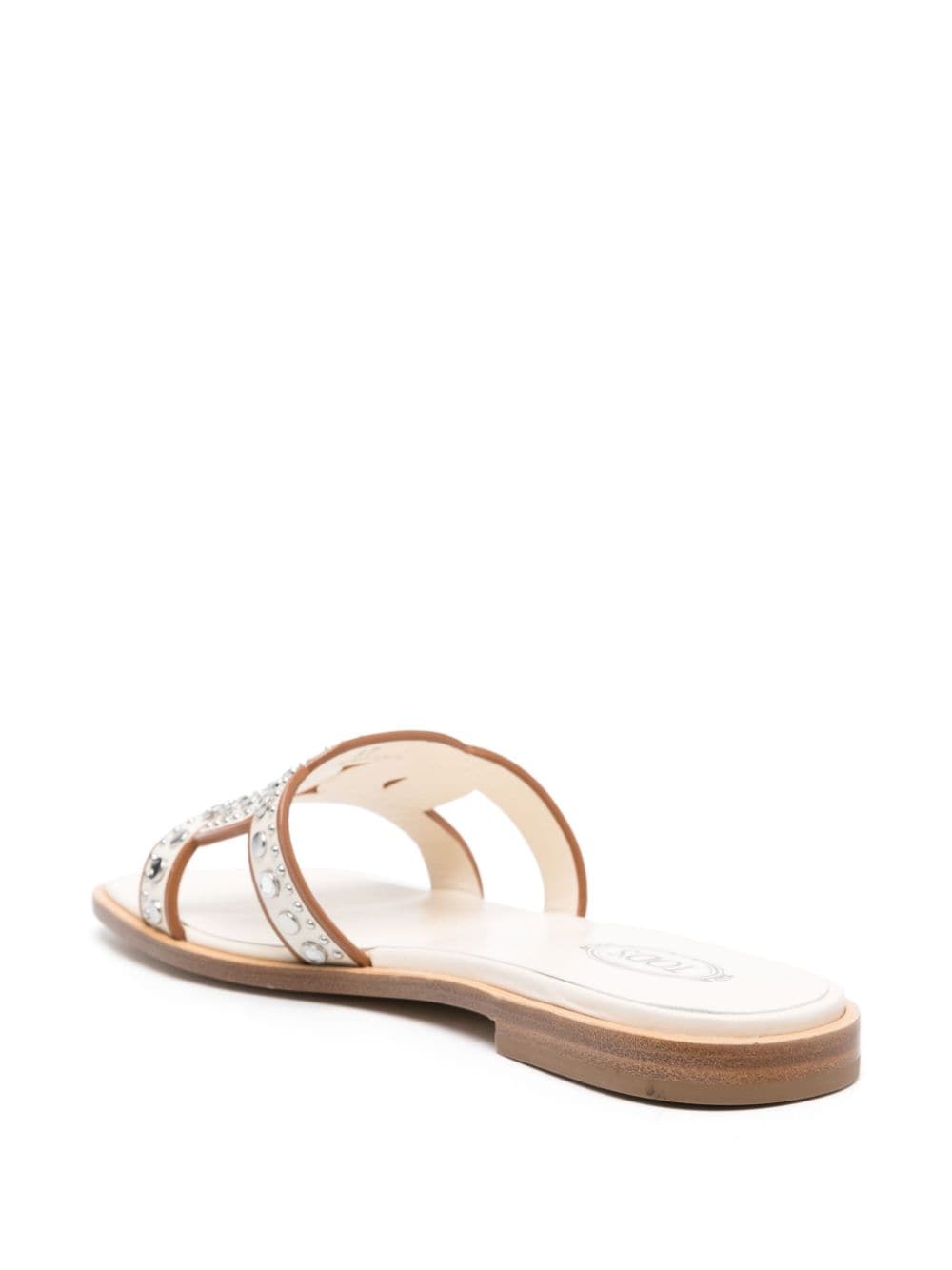 Tods White Sandals