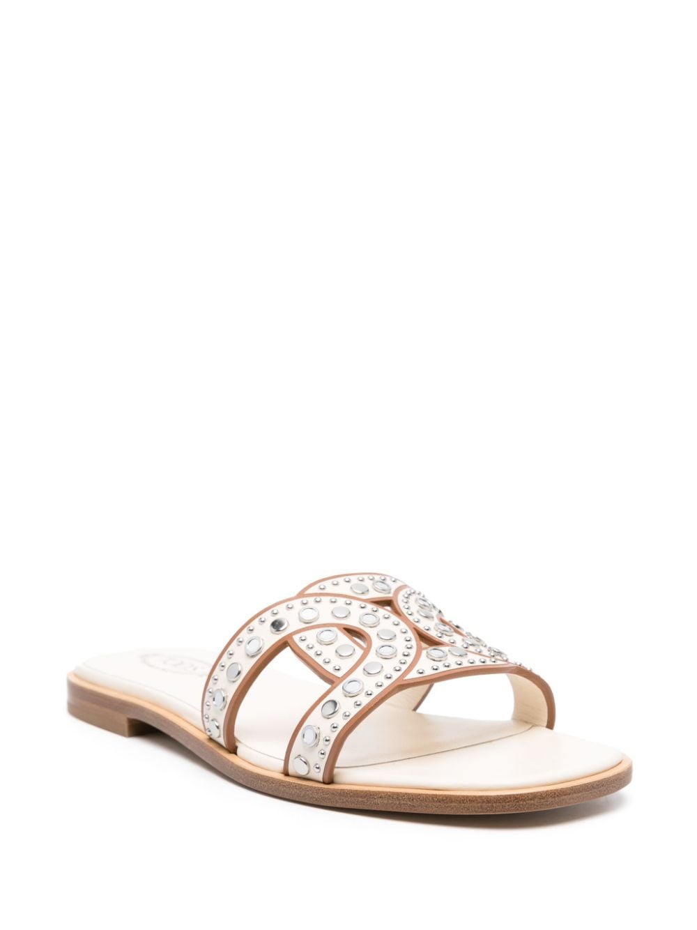 Tods White Sandals