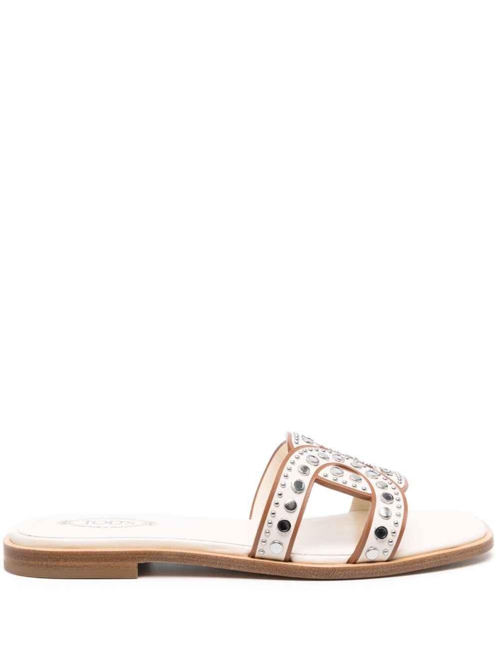 Tods White Sandals
