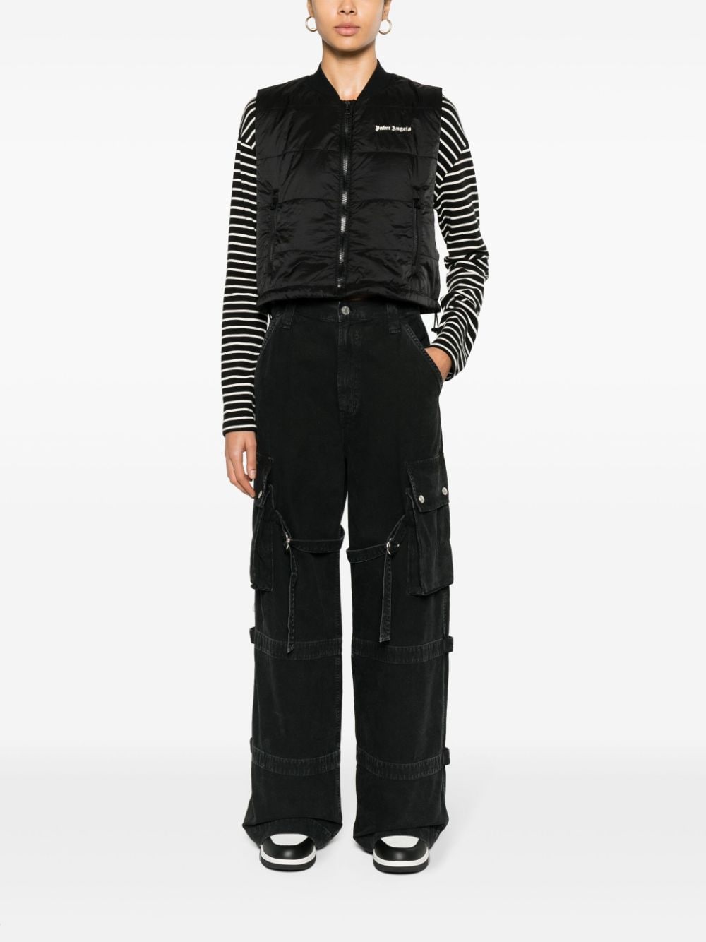 Palm Angels Black Sweater