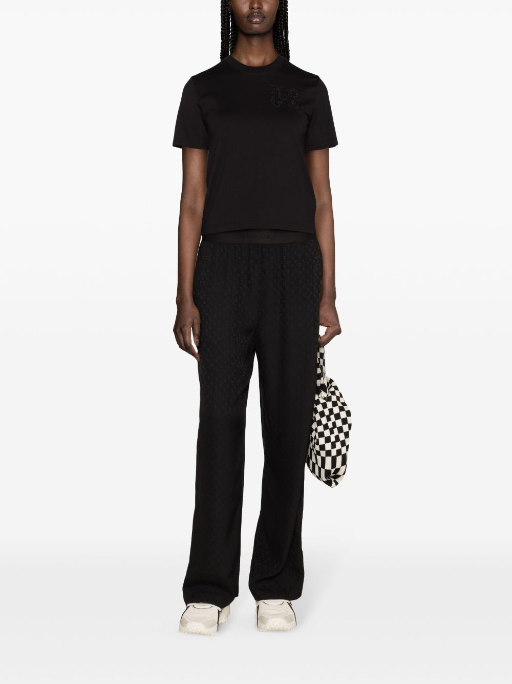 Palm Angels T-Shirt And Black Polo
