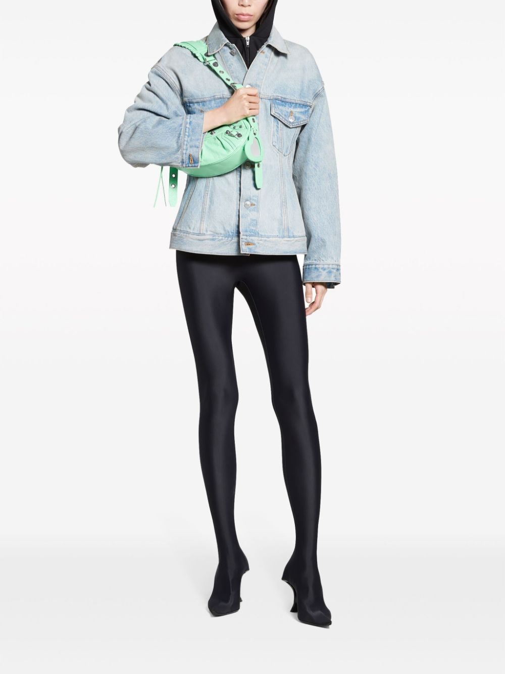 Balenciaga Hourglass Silhouette Denim Jacket