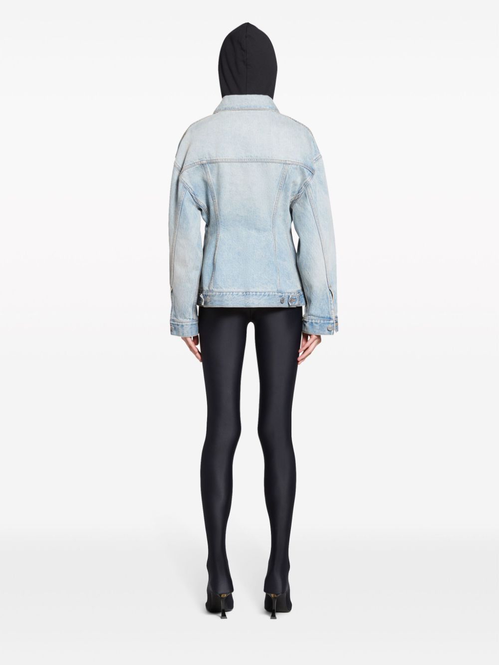 Balenciaga Hourglass Silhouette Denim Jacket