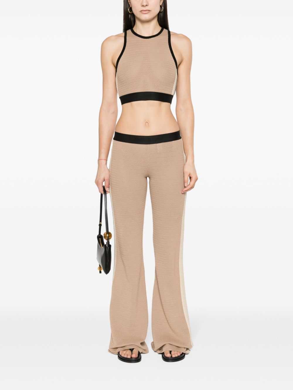 Palm Angels Beige Trousers