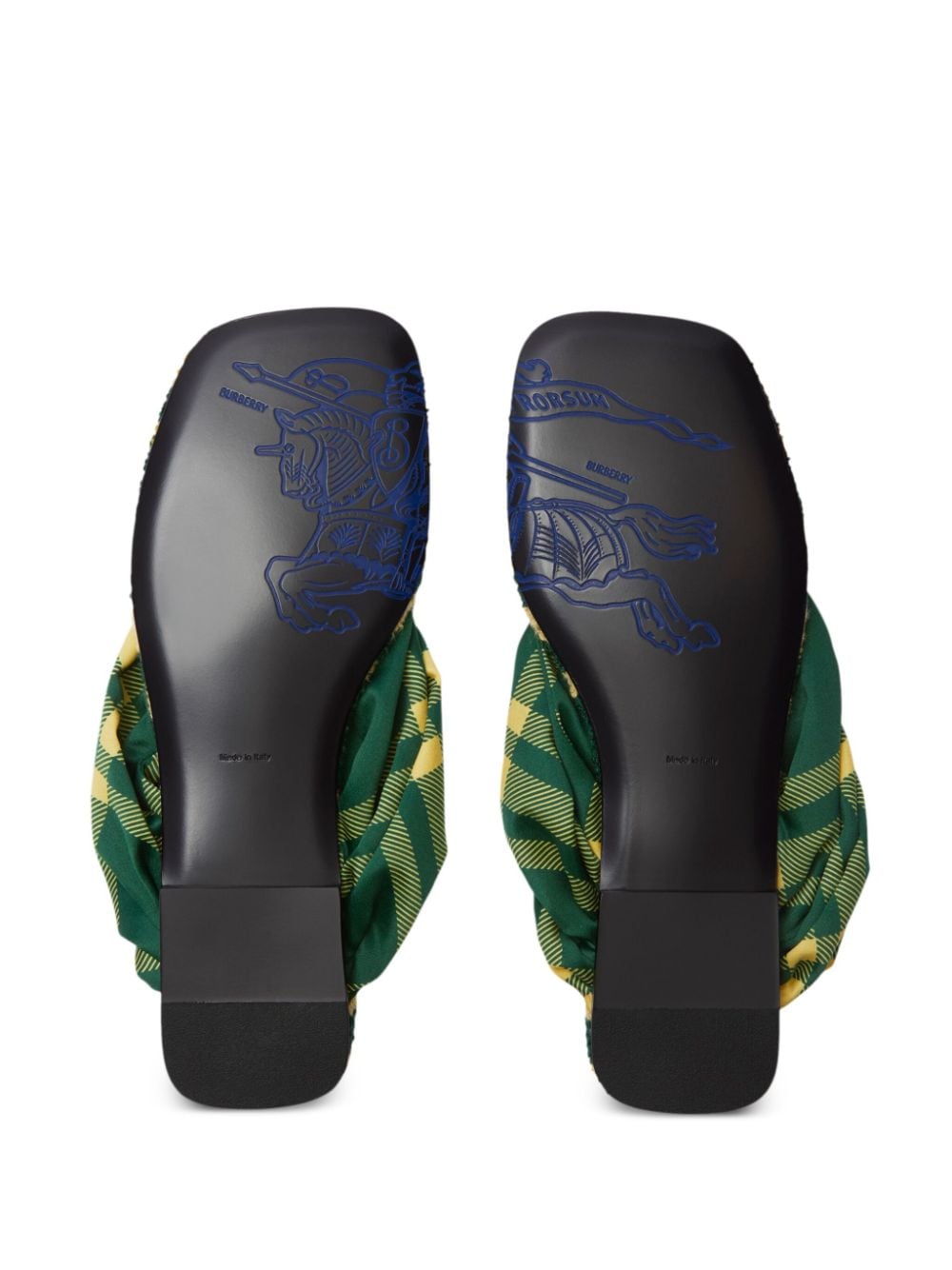 Burberry Green Sandals