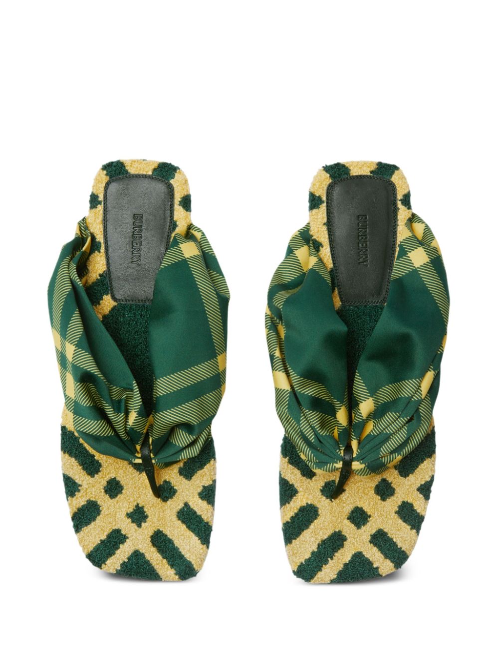 Burberry Green Sandals