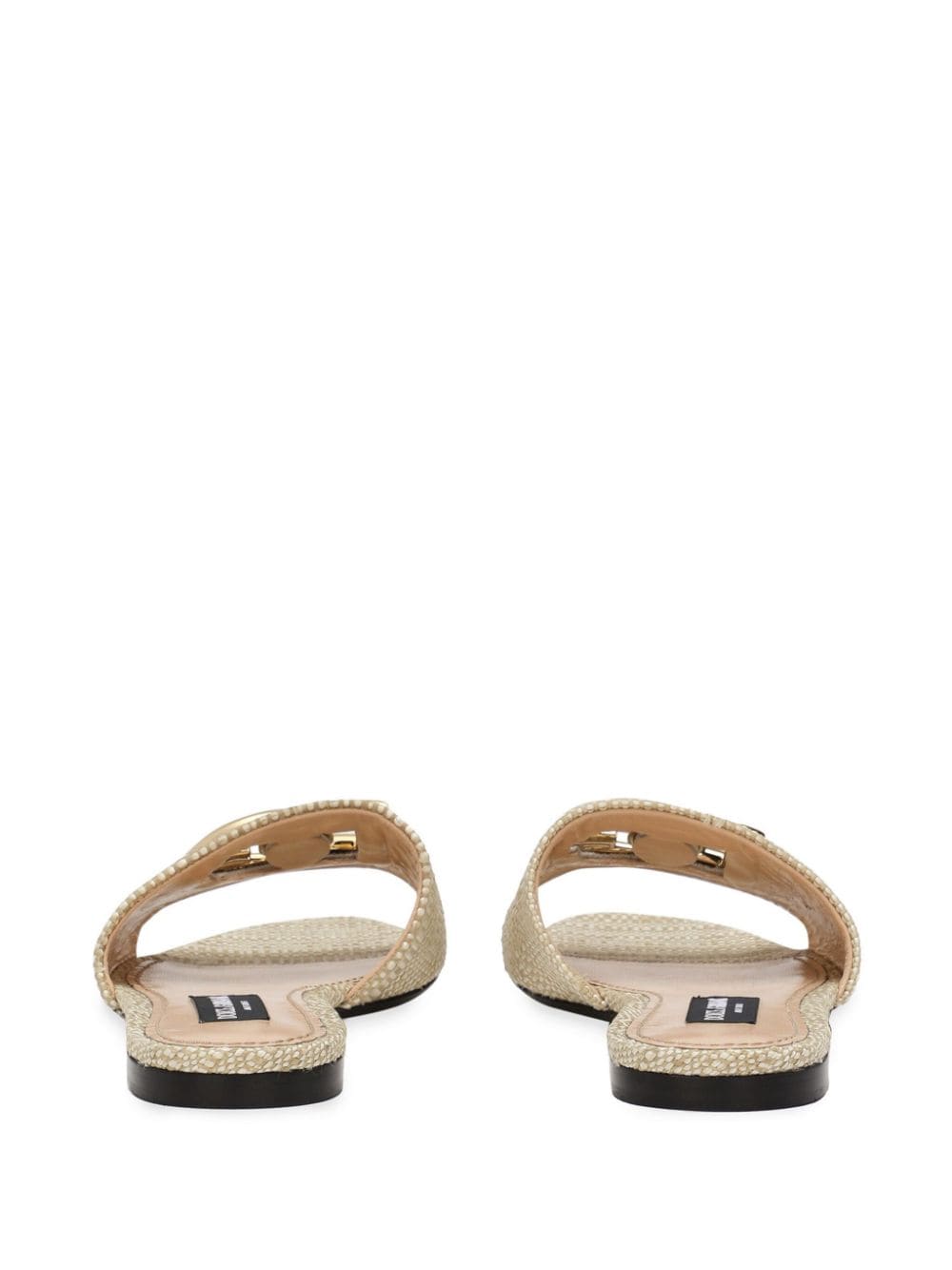 Dolce & Gabbana Raffia Mules
