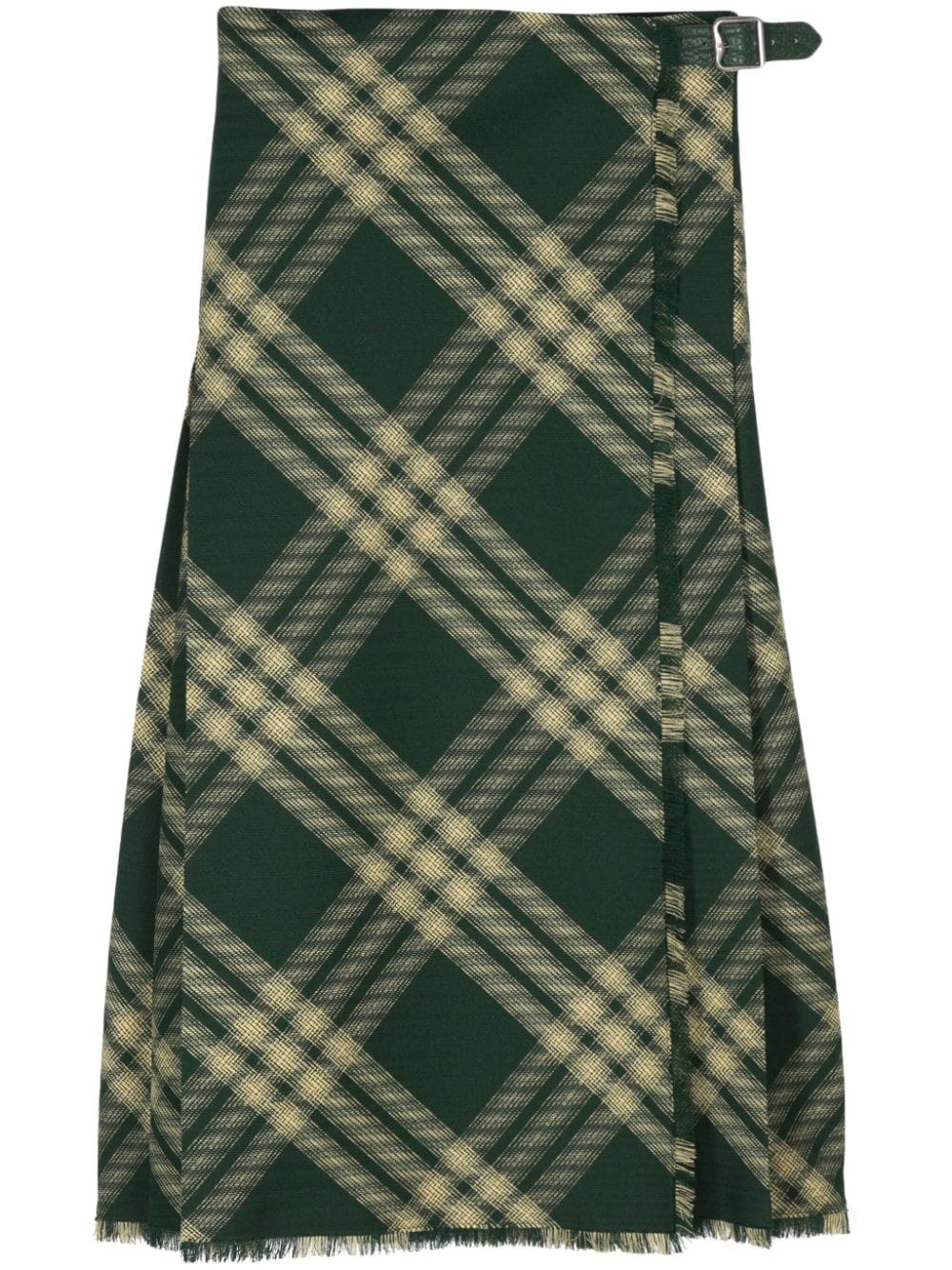 Burberry Green Skirt