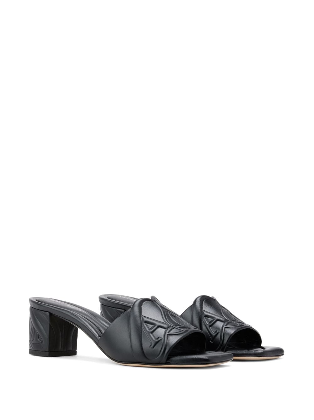 Alexander Mcqueen Black Sandals