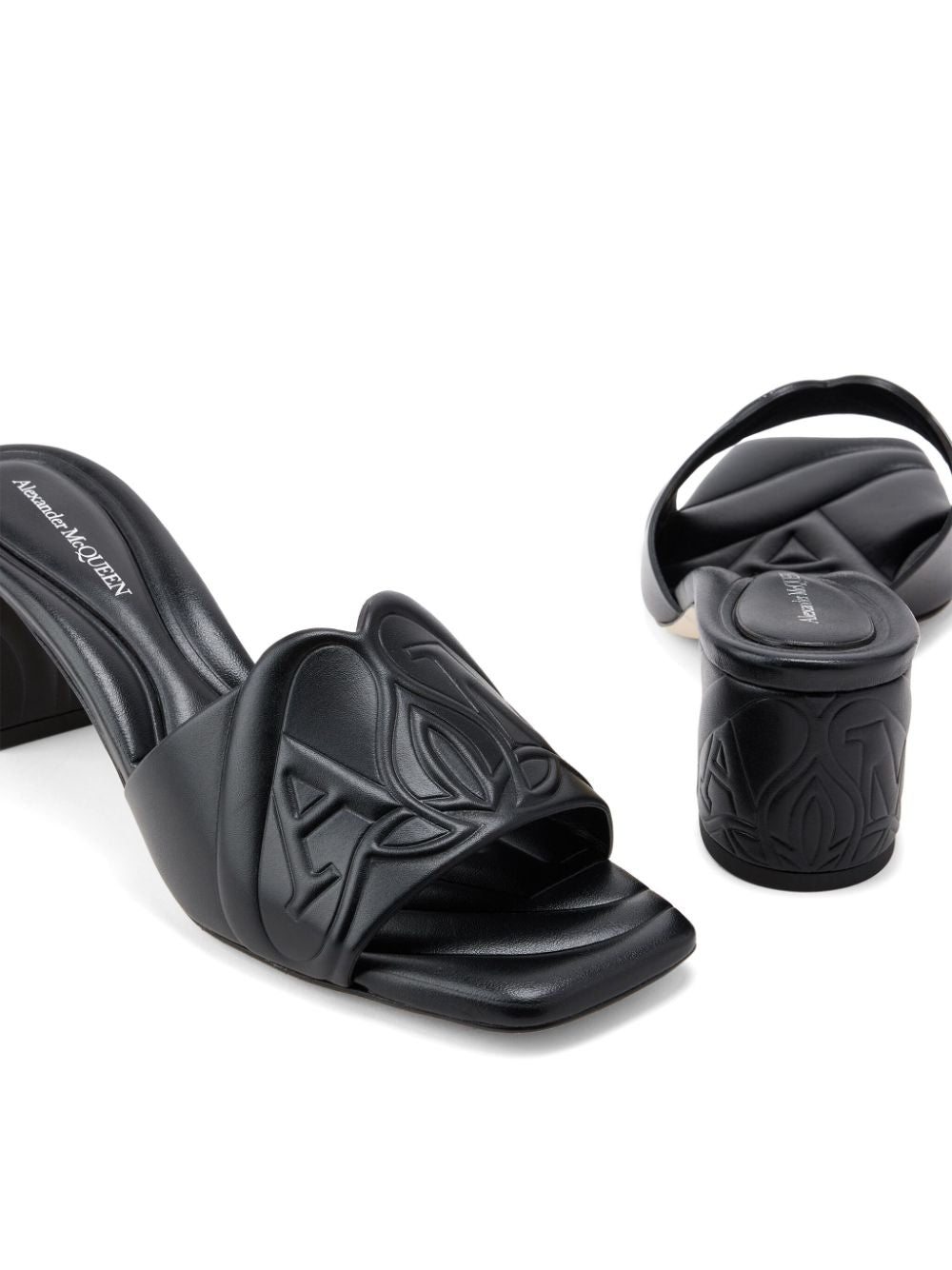Alexander Mcqueen Black Sandals