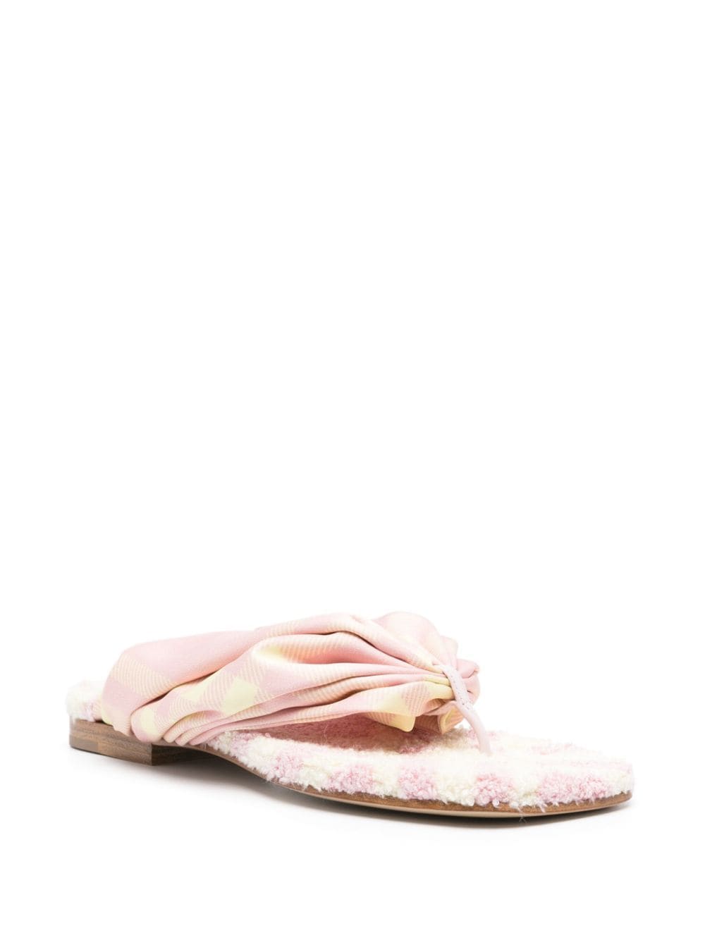 Burberry White Sandals