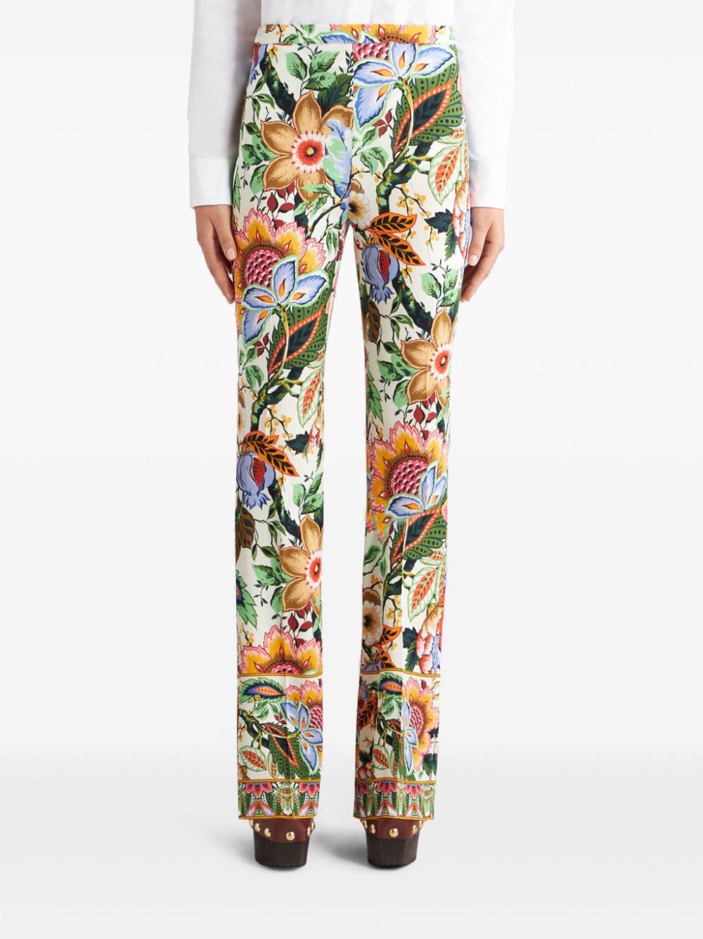 Etro White Trousers