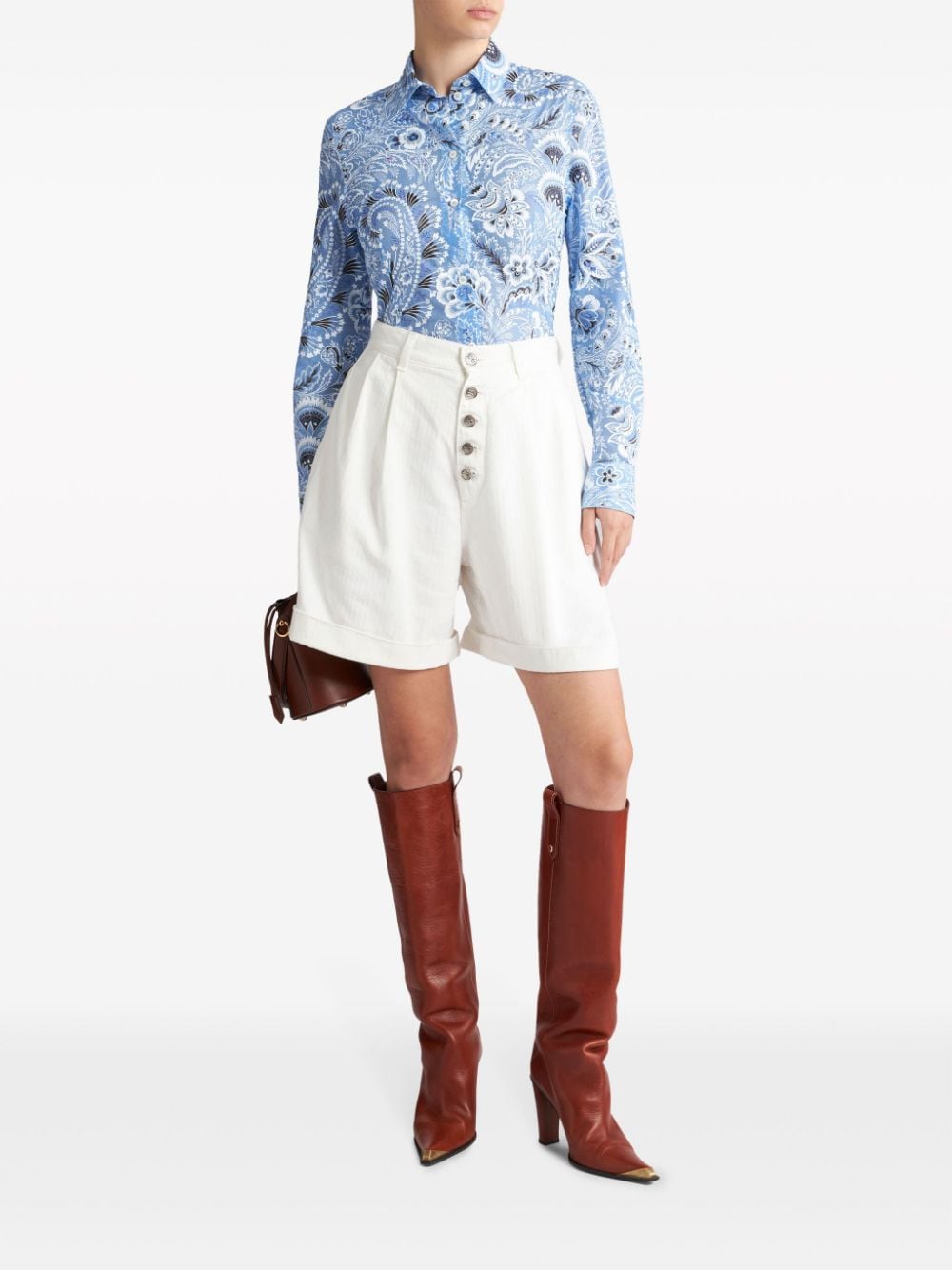 Etro Clear Blue Shirt