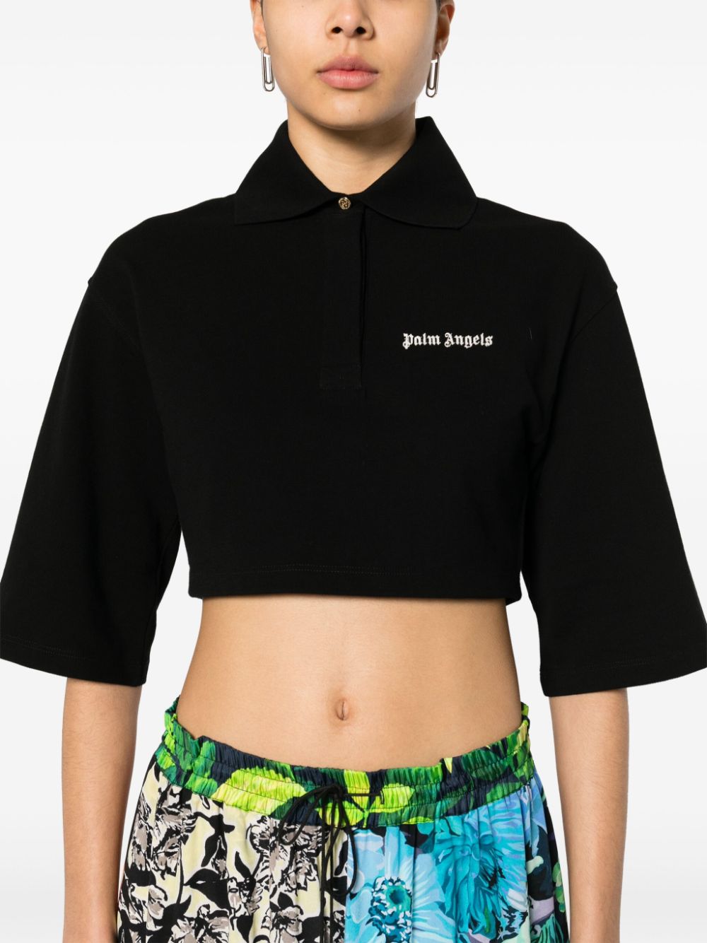 Palm Angels T-Shirt And Black Polo