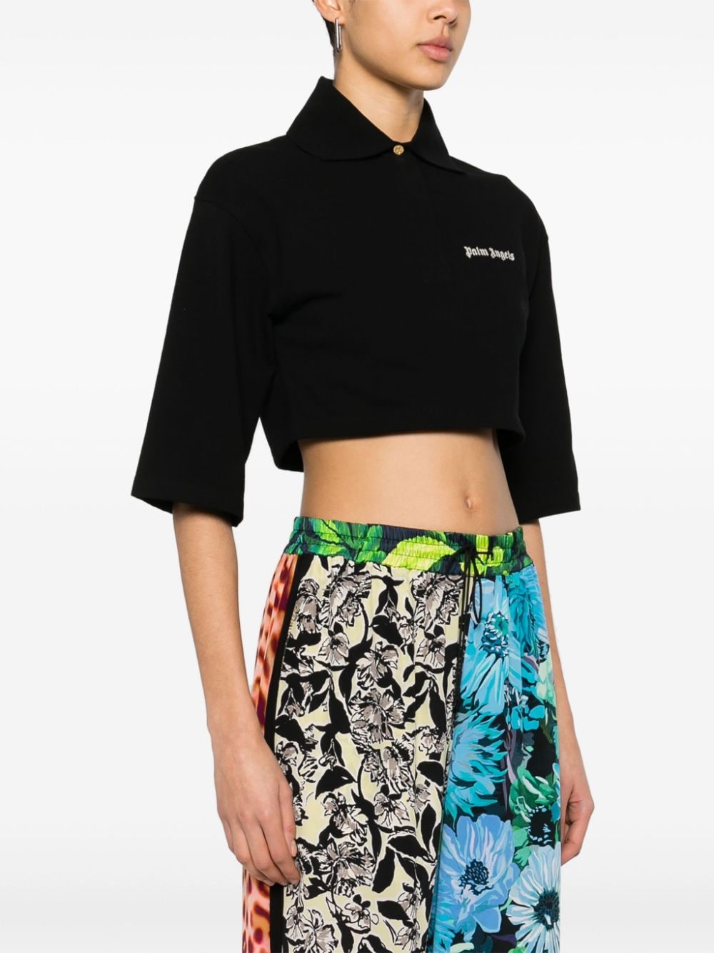 Palm Angels T-Shirt And Black Polo