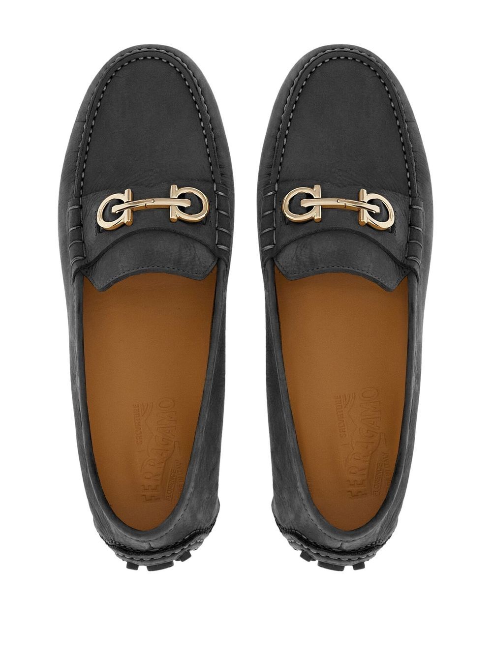 Ferragamo Flat Shoes Black