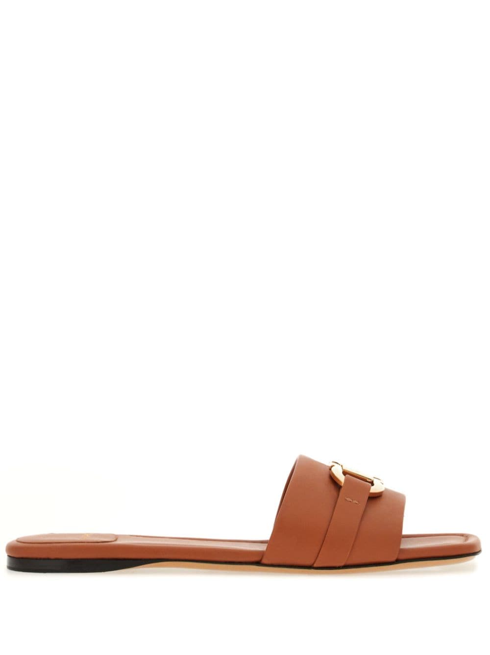 Ferragamo Sandals Brown Leather