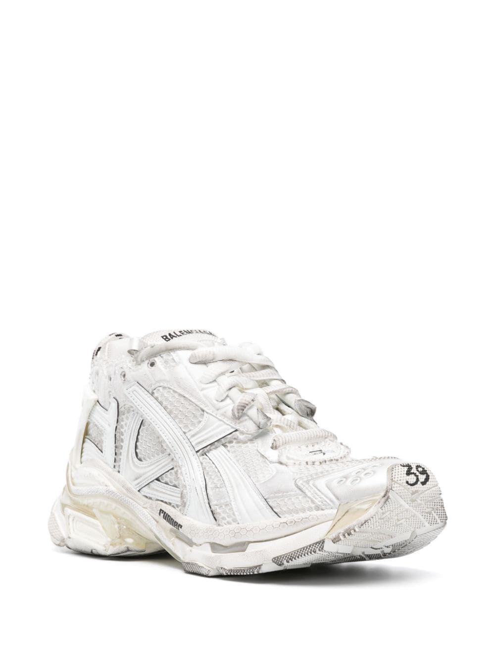 Balenciaga Runner Logo-Embroidered Sneakers