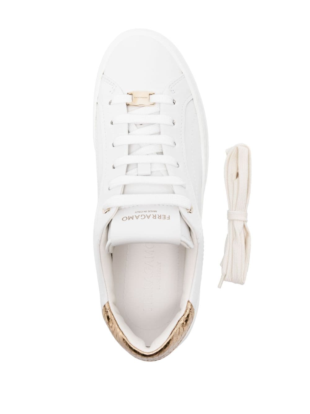 Ferragamo White Sneakers